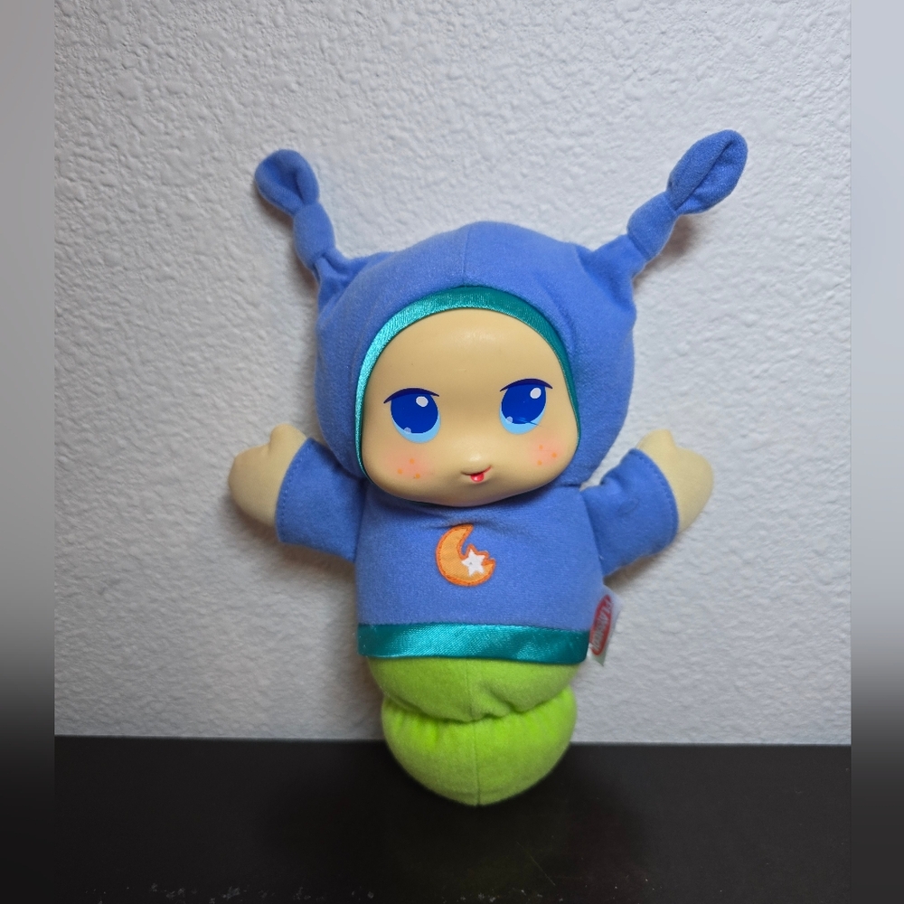 Blue and Green Plush Alien Toy